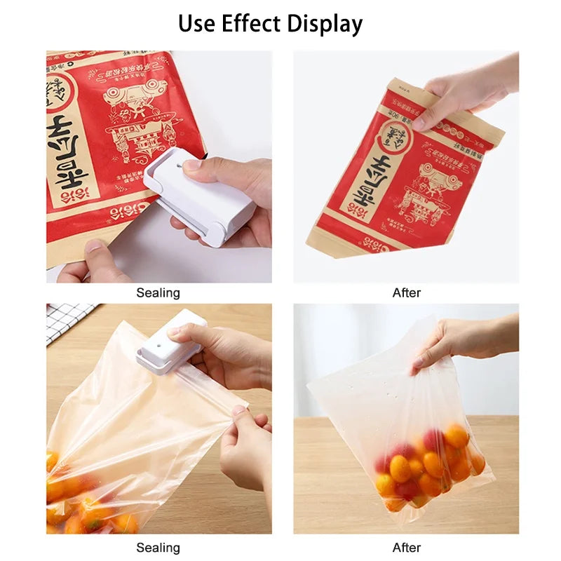 PureFlow Mini Heat Bag Sealer – Keep Food Fresh & Stop Waste