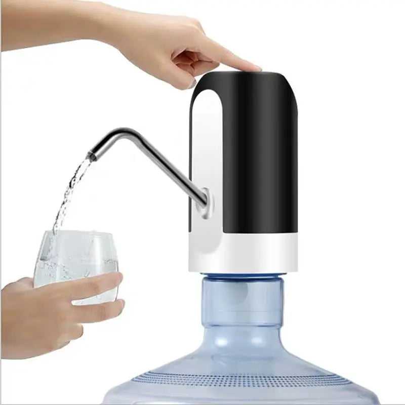 PureFlow Automatic Water Bottle Pump – USB Rechargeable Dispenser
