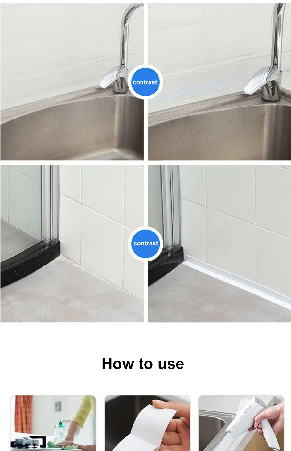 PureFlow Waterproof Caulk Tape