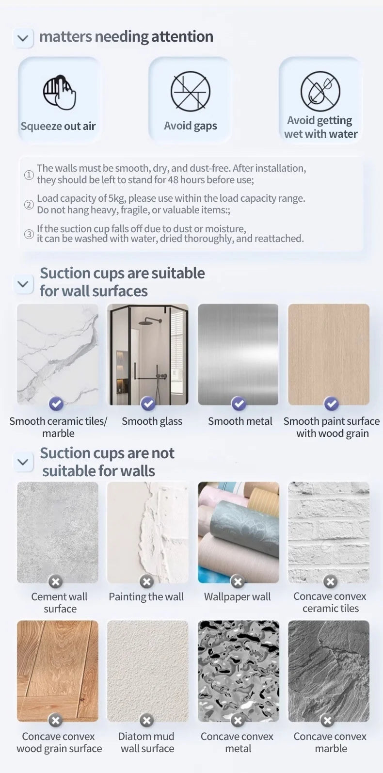 PureFlow No-Drill Suction Sink Organizer Shelf